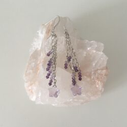 lavender amethyst, lavender amethyst earrings, amethyst earrings, amethyst earrings dangling, ottawa jewelry