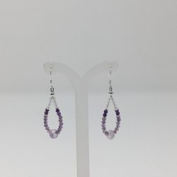 divine mystic, amethyst earrings, protection jewelry, mystic jewelry