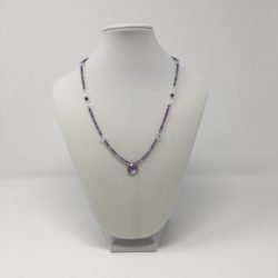 divine connection, divine feminine, royal energy, amethyst necklace, amethyst jewelry
