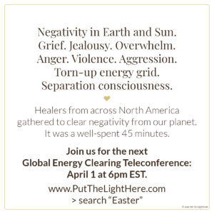 global energy clearing, lightwarriors, real lightworkers, jen wozny